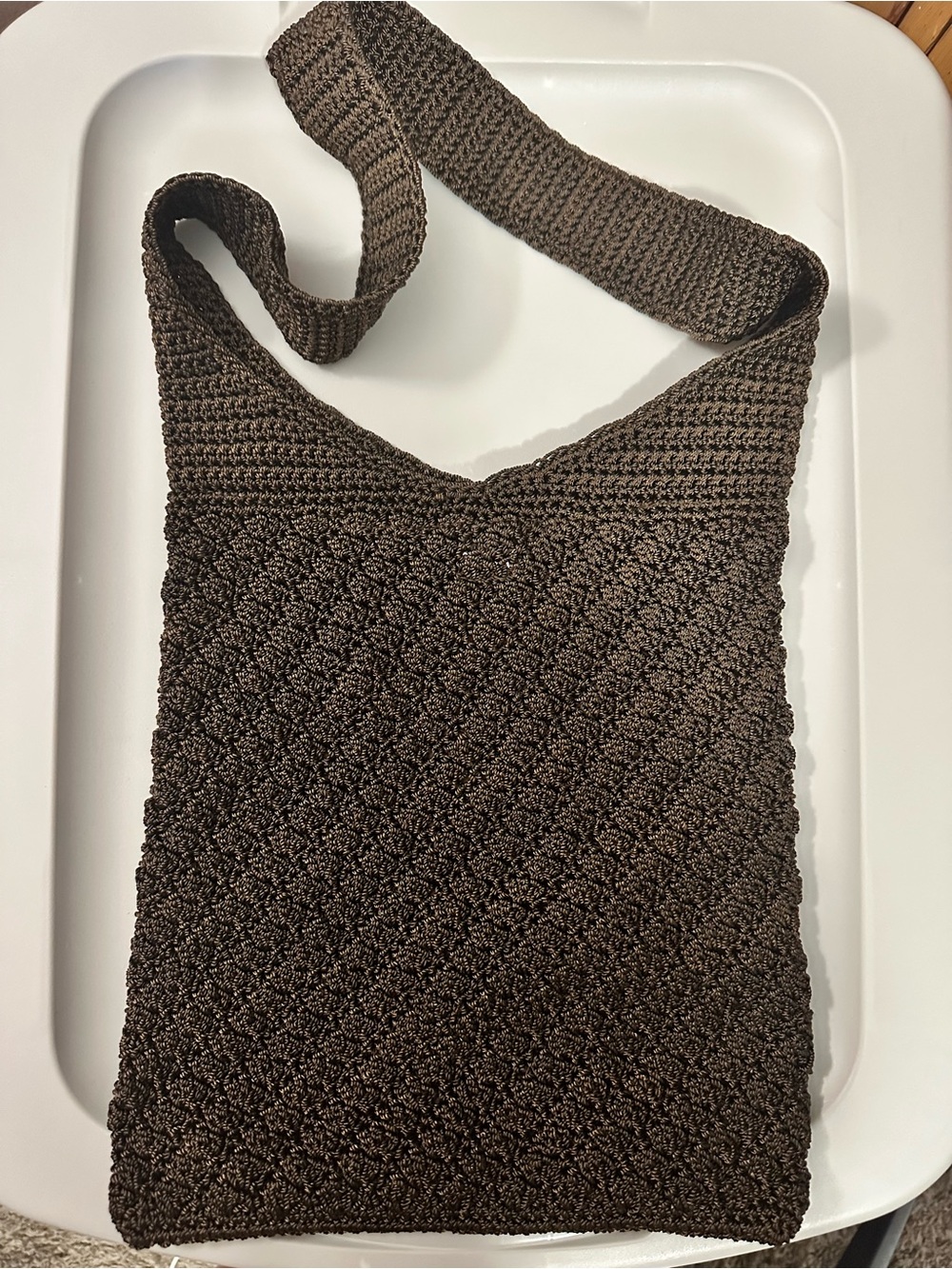 The Sak Crochet Shoulder Bag
